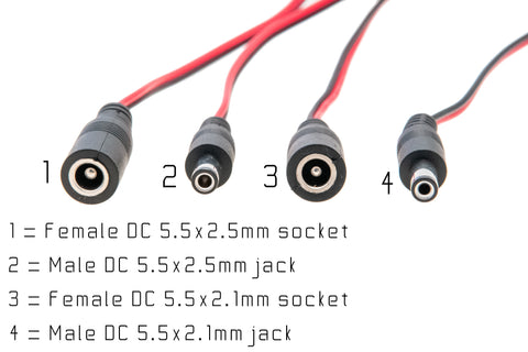 NP-F Adapter Cables