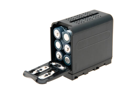 6xAA to NP-F Battery Adapter