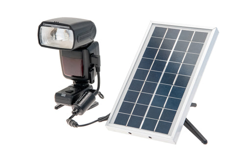 Solar Panel with DC5.5x2.5mm Plug – Camtraptions
