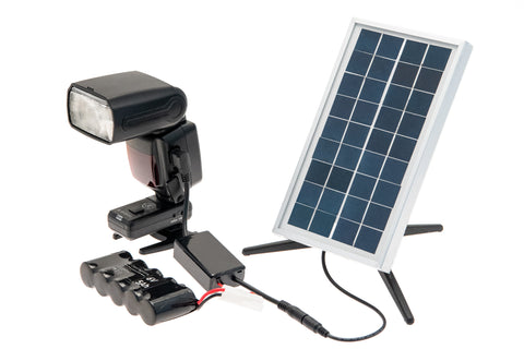Solar Panel with DC5.5x2.5mm Plug – Camtraptions